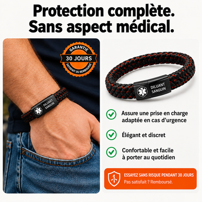 Bracelet anticoagulant