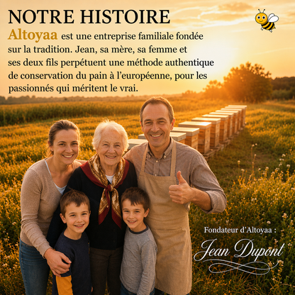 Sacs à pain haut de gamme fabriqués en coton et enduits de cire d’abeille