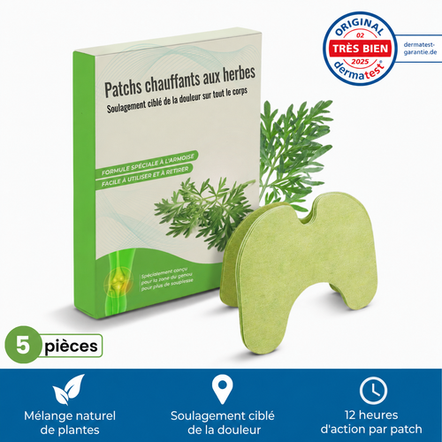 Bandes chauffantes à base de plantes