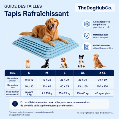 Tapis rafraîchissant pour chien Altoyaa™