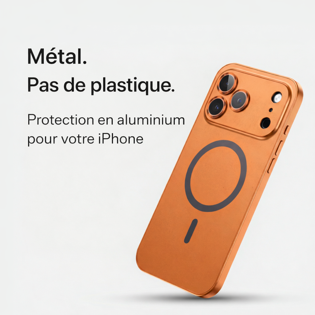 Coque métallique pour iPhone
