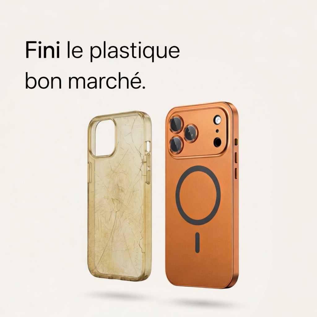 Coque métallique pour iPhone