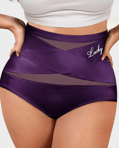 Culotte gainante taille haute — Effet ventre plat sans coutures