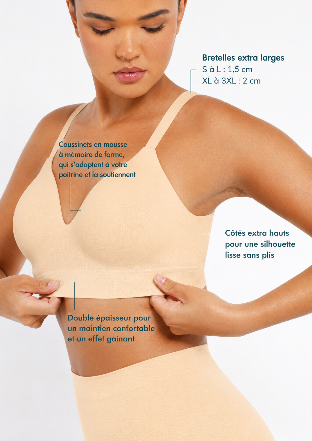 Soutien-gorge essentiel du quotidien