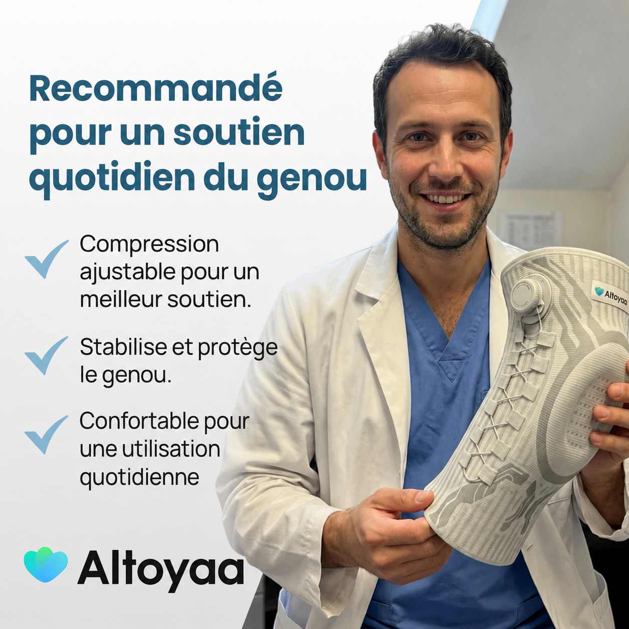 Genouillère orthopédique