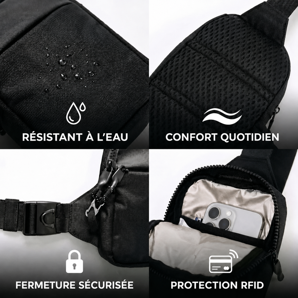 Sac bandoulière de voyage 2.0