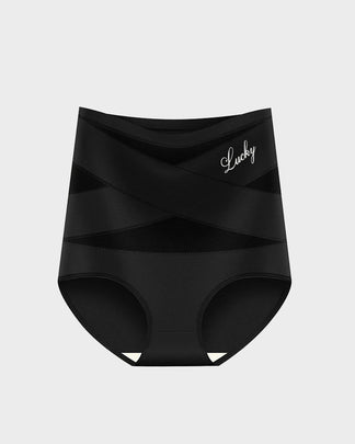 Culotte gainante taille haute — Effet ventre plat sans coutures