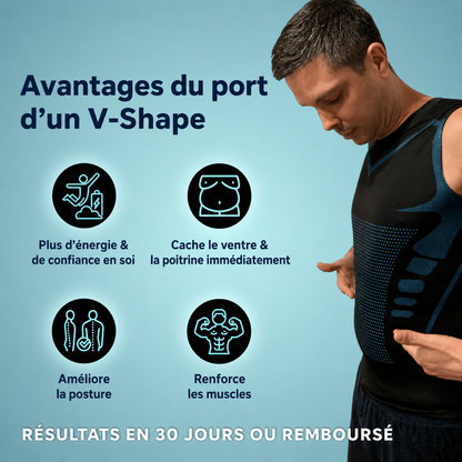 V-Shape – Ressentez la puissance de la confiance en vous, de l’énergie et de la force.