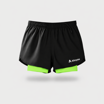Short de course Altoyaa run 2 en 1